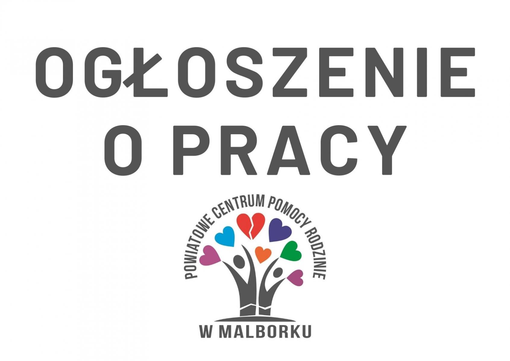 PCPR w Malborku ogłasza nabór na stanowisko Wychowawca w Placówce Opiekuńczo-Wychowawczej