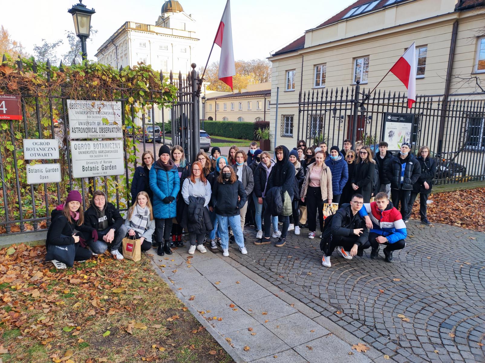 „Kulturalna” wycieczka uczniów I LO do Warszawy