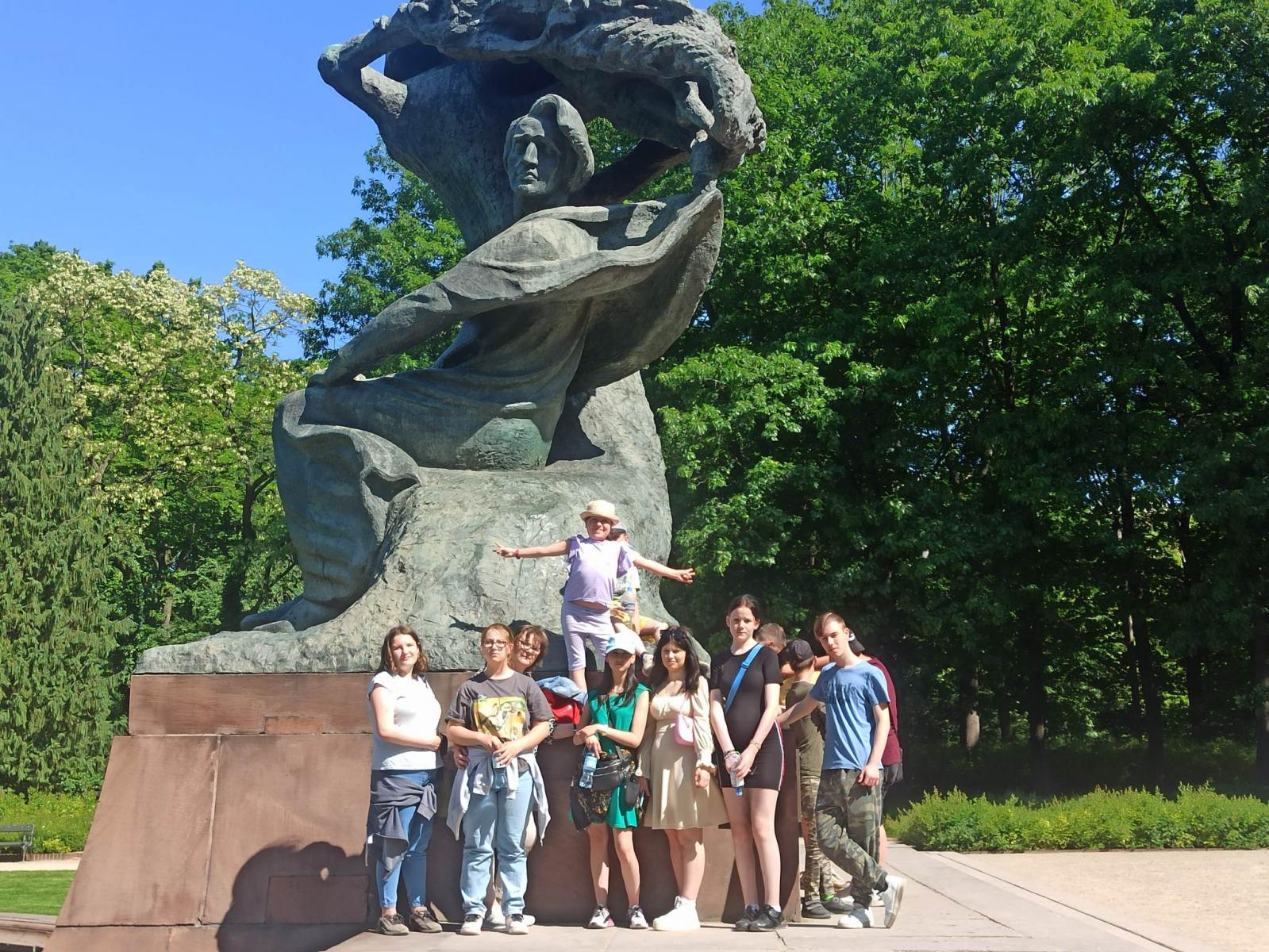 Uczniowie z SOSW w Malborku odwiedzili Warszawę w ramach „Poznaj Polskę”