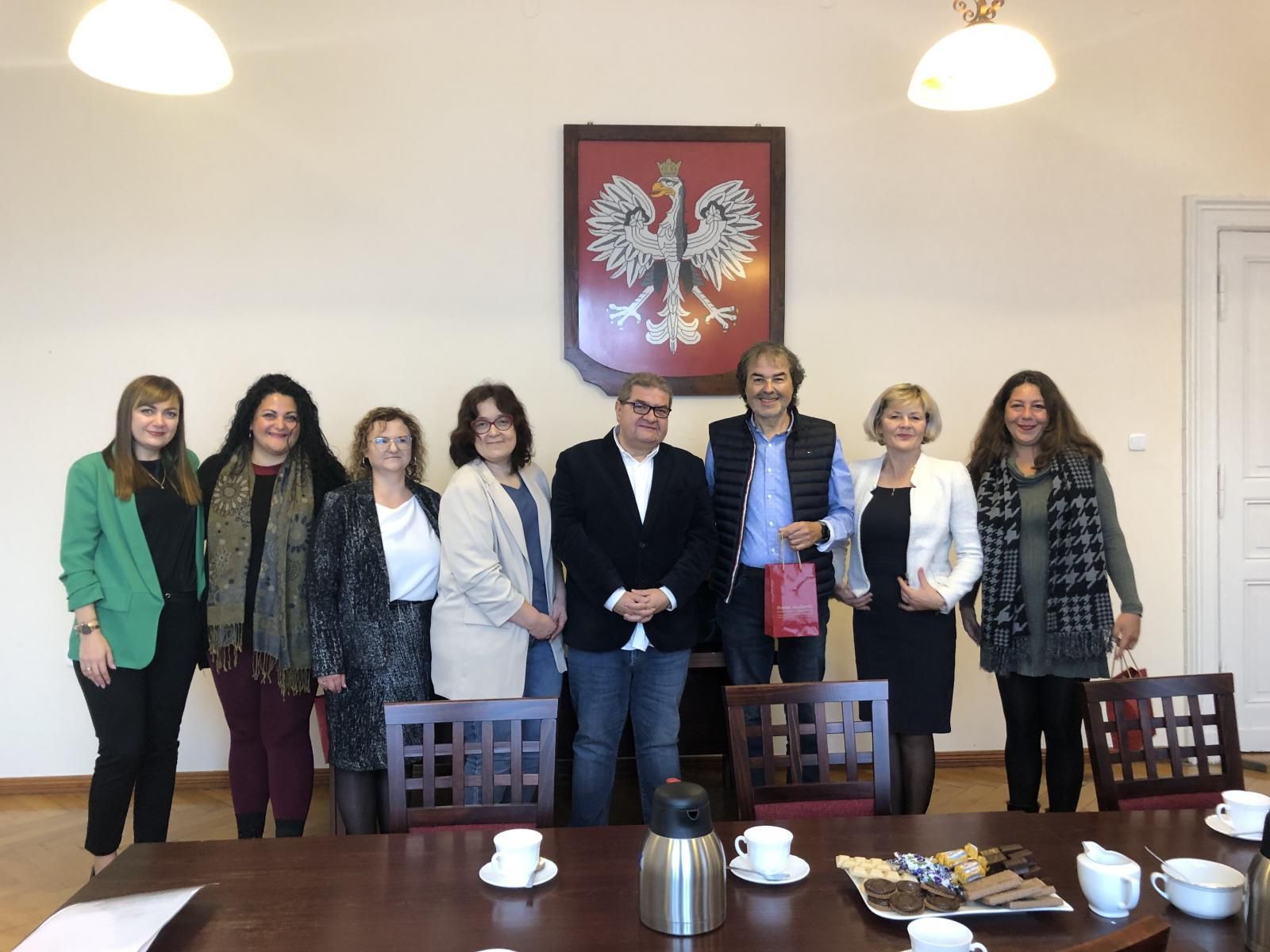 Wizyta delegacji greckiej w Starostwie Powiatowym